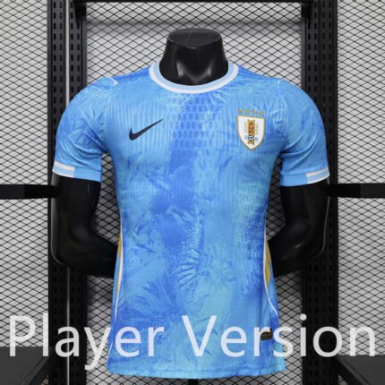 2026-2027 Player Version Uruguay Blue Soccer Jersey AAA