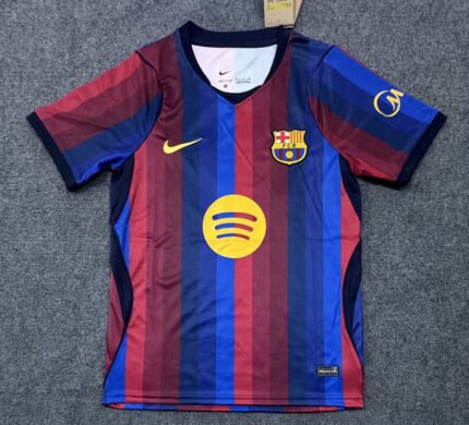 2026-27 Barcelona Home Blue Red Soccer Jersey AAA
