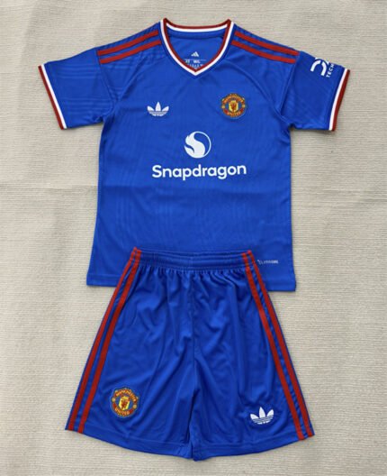 2026-2027 Manchester United Blue Soccer uniform