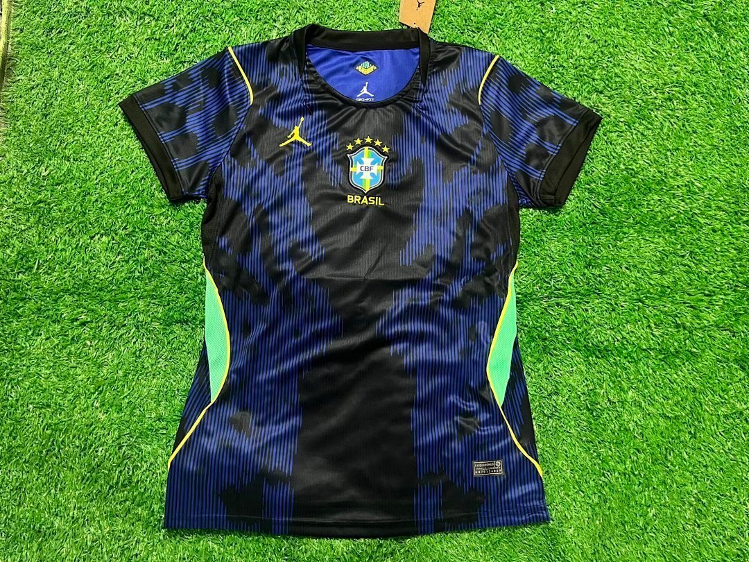 54164e14 2026-27 Brazil Away Blue Women Soccer Jersey AAA - Image 1