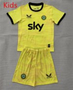 2026-2027 Ireland  goalkeeper Yellow kids/youth  Soccer uniform