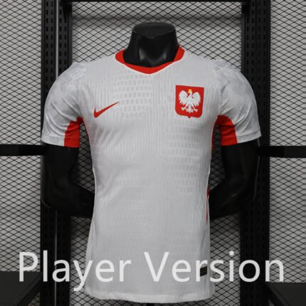Player version 2026-2027 Poland Home White Soccer Jersey AAA
