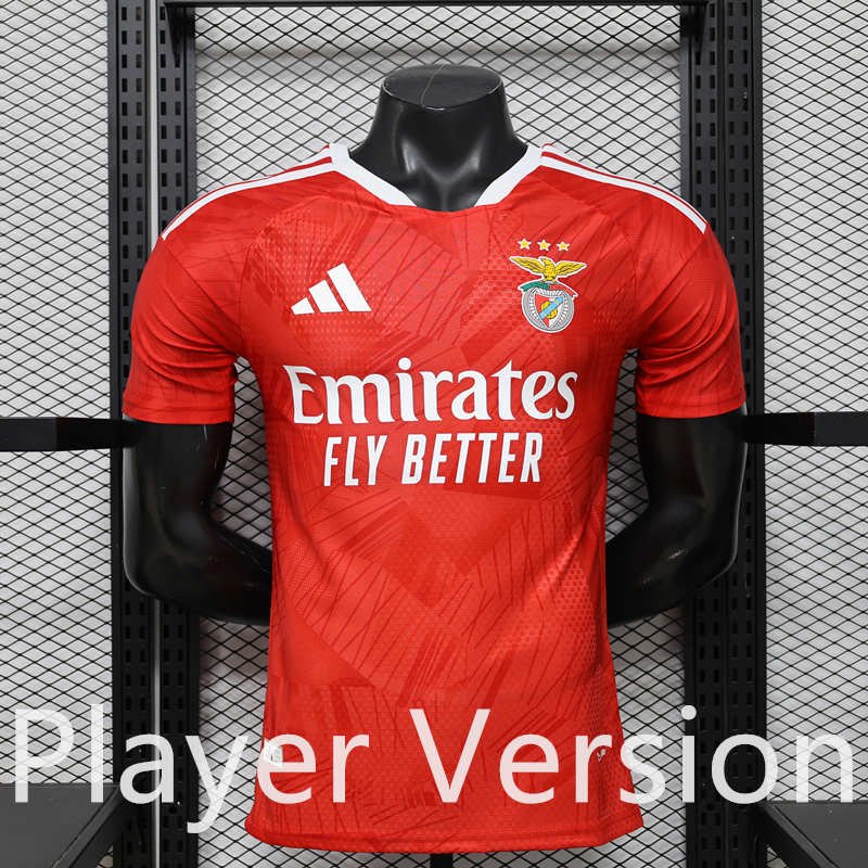7d853e98 Player Version 26-27 Benfica Home Red Soccer Jersey AAA - Image 1