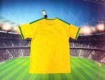 2026-27 South Africa Home Yellow Soccer Jersey AAA - Image 2