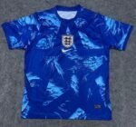 2026-2027 England Goalkeeper Blue Soccer Jersey AAA