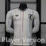 Player Version 2026-2027 Japan Away White Long sleeves Soccer Jersey AAA