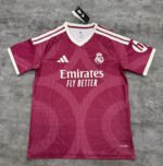 2026-27 Real Madrid 2nd Away Red Soccer Jersey AAA