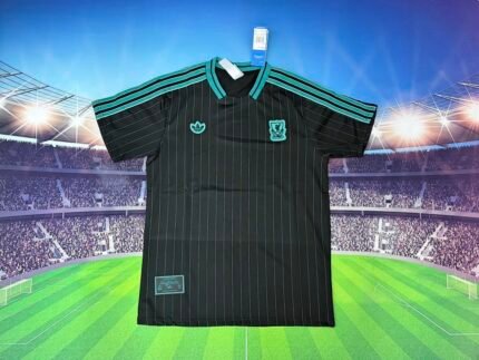 Retro Version 26-27 Liverpool Green Soccer Jersey AAA -711