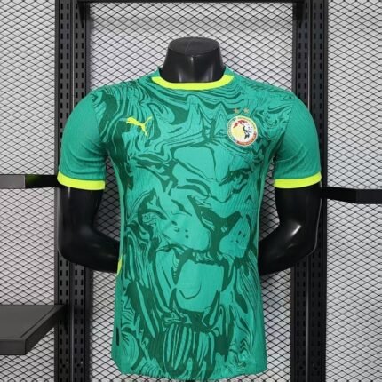 Player version 2026-27 Senegal Away Green Soccer Jersey AAA