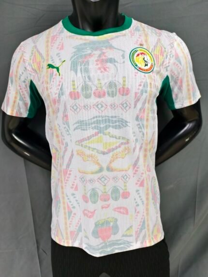 Player version 2026-27 Senegal Home White Soccer Jersey AAA