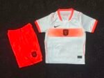 2026-27 Netherlands Away White Kids/Youth Soccer Uniform