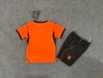 2026-27 Netherlands Home Orange Kids/Youth Soccer Uniform - Image 2