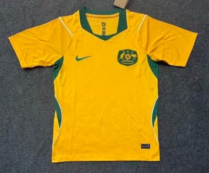 （S-4XL） 2026-2027  Australia Home Yellow Soccer Jersey AAA