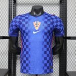 Player version 2026-2027 Croatia Away Blue Soccer Jersey AAA