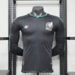 Player version 2026-2027 Mexico 2nd Away Black Long Sleeve Soccer Jersey AAA