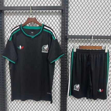 2026-2027 Mexico 2nd Away Black Soccer uniform