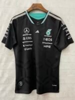 （S-5xl)2026-2027 F1 Mercedes Black Racing Suit