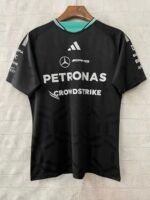 （S-5xl)2026-2027 F1 Mercedes Black Racing Suit - Image 2
