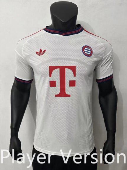 2026-27 Player Version Bayern Munich Away White Soccer Jersey AAA