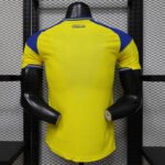 Player version 2026-2027 Sweden Home Yellow Soccer Jersey AAA - Image 2