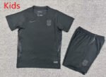 2026-2027 Norway Away Black Kids/Youth Soccer Uniform