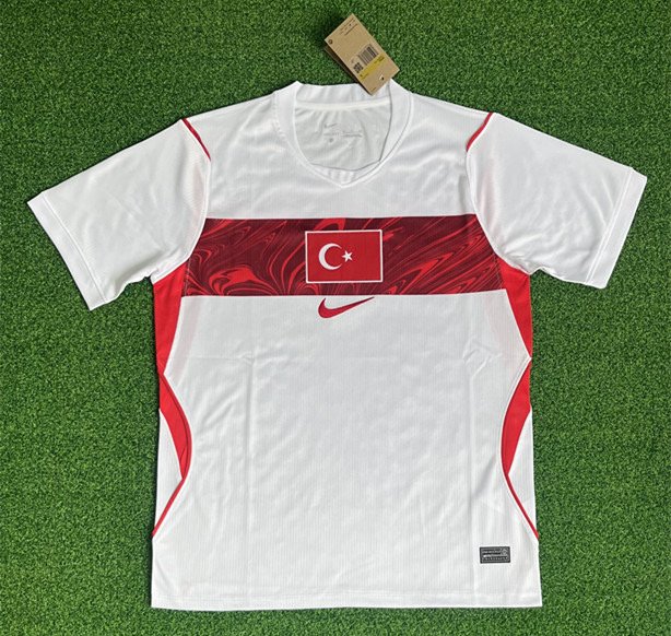 db525f26 2026-27 Turkey Home White Soccer Jersey AAA - Image 1