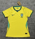 2026-27 Brazil Home Yellow Women Soccer Jersey AAA