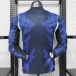 Player Version 2026-2027 Brazil Away Blue Long sleeves Soccer Jersey AAA - Image 2