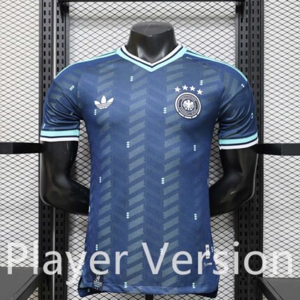 Player version 2026-2027 Germany Away Blue Soccer Jersey AAA