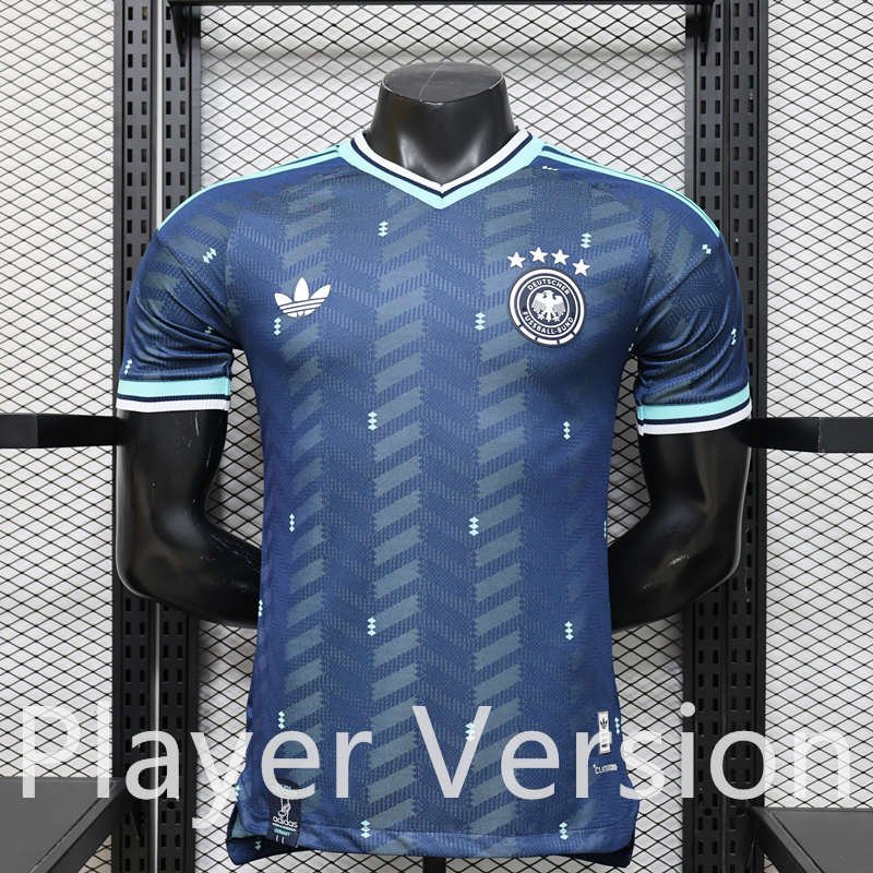 f97d8518 Player version 2026-2027 Germany Away Blue Soccer Jersey AAA - Image 1