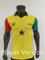 Player Version 2026-2027 Ghana Home Yellow Soccer Jersey AAA