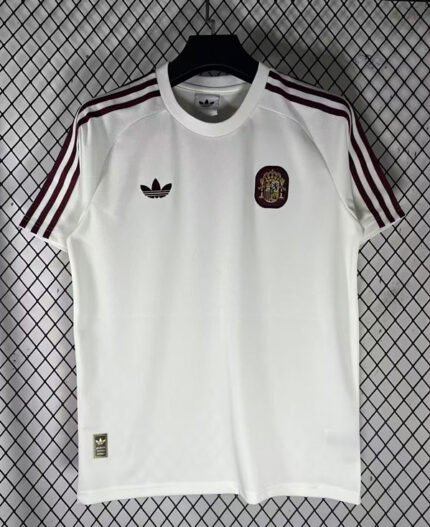 （S-4XL） 2026-2027 Spain White Soccer Jersey AAA