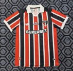 2026-2027 São Paulo  Home Red Black Soccer Jersey AAA