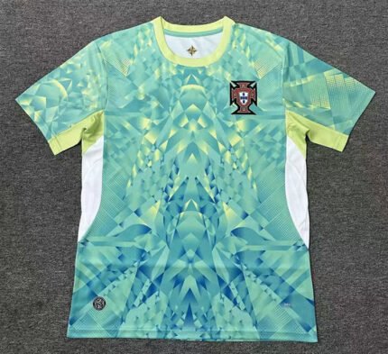 2026-2027 Portugal Goalkeeper Green Soccer Jersey AAA