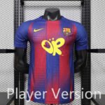 Player version 26-27 Barcelona Red Blue Soccer Jersey AAA