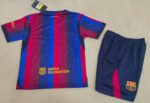 2026-27 Barcelona Home Red Blue kids/youth Soccer uniform - Image 2