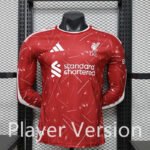 Player Version 2026-27 Liverpool Home Red Long-sleeved  Soccer Jersey AAA