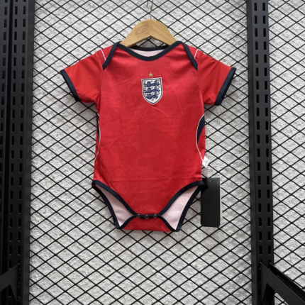 2026-2027 England Away Red Baby uniform