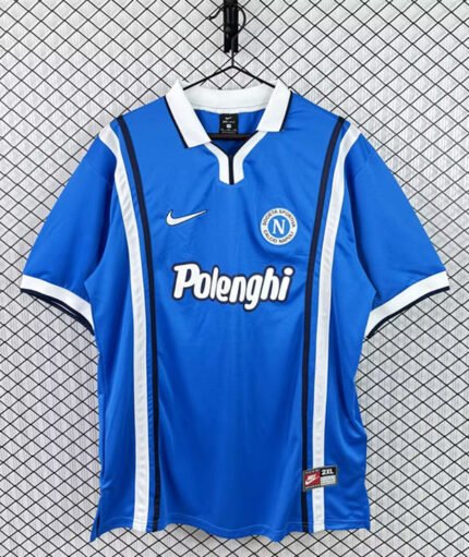 1997-98 Retro Napoli Home Blue Soccer Soccer Jersey AAA