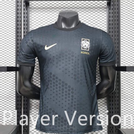 Player version 26-27 Korea Black Soccer Jersey AAA