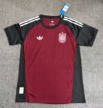 2026-2027 Spain Goalkeeper Black Red Soccer Jersey AAA