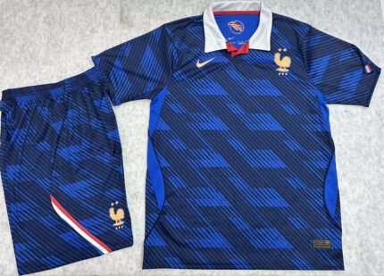 2026-2027 France Home Blue Soccer uniform