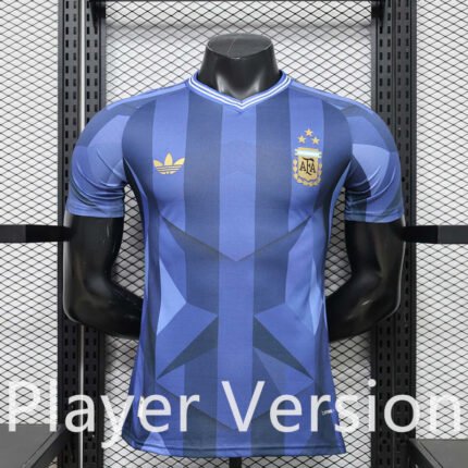 Player version 2026-2027 Argentina Blue Soccer Jersey AAA