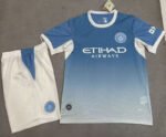 2026-2027 Manchester City Home Blue Soccer uniform