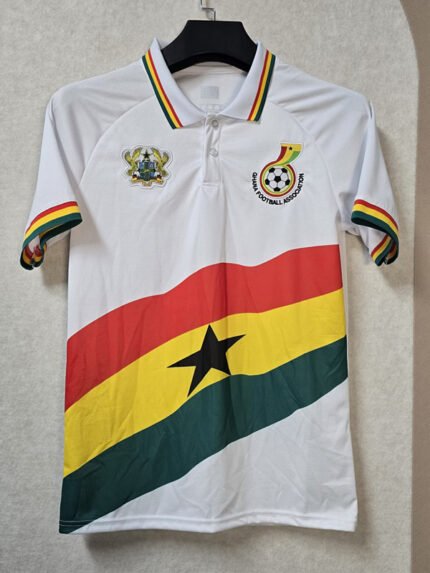 26-27 Ghana White Soccer Jersey AAA