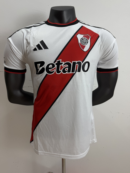Player version 2026-27 River Plate Home White  Red Soccer Jersey AAA