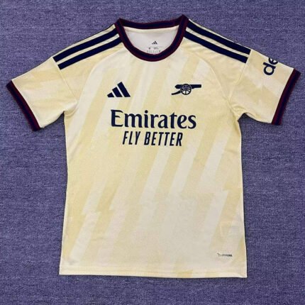2026-2027 Arsenal 2nd Away Yellow Soccer Jersey AAA