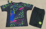 2026-27 Nigeria Goalkeeper Black  Kids/Youth Soccer Uniform - Image 2