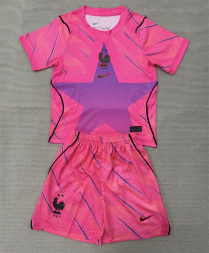 2026-2027 France Goalkeeper Pink Soccer uniform