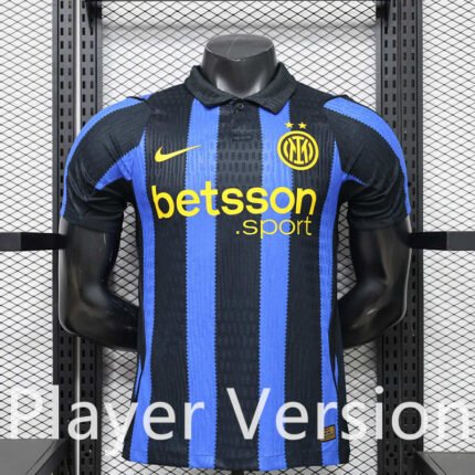 2026-27 Player Version Inter Milan Home Black Blue Soccer Jersey AAA